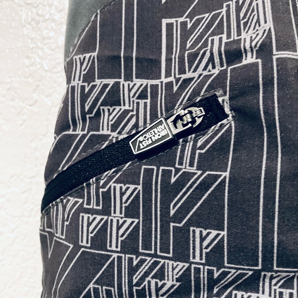 Iron Fist Athletic Stamina Trainer Shorts (Charcoal) - Picture 2 of 8